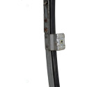 Borracha Com Guia De Vidro Dianteiro Direito S10 Blazer Preto