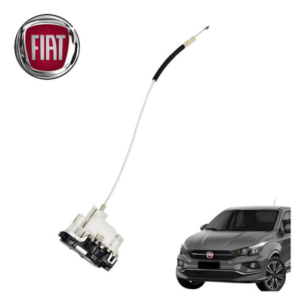 Fechadura Traseira Direita Fiat Cronos 1.3 Drive 2020 Orig