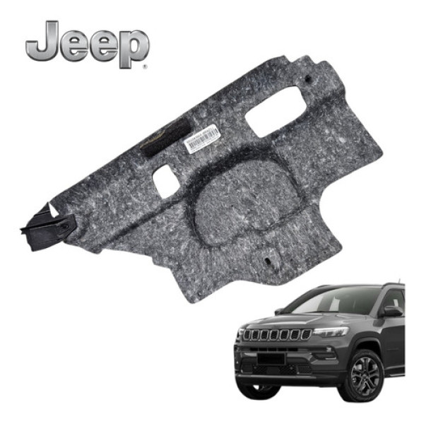 Acabamento Forro Porta Luvas Jeep Compass 2.0 Limited 2022 Cinza