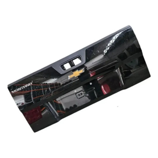 Tampa Traseira Caçamba Gm Montana 2011 A 2021 Original Preto Preto