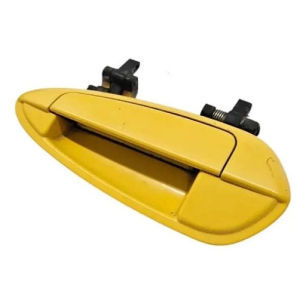 Maçaneta Externa Traseira Esquerda Fiat Punto 2008 A 2017 Amarelo Traseira
