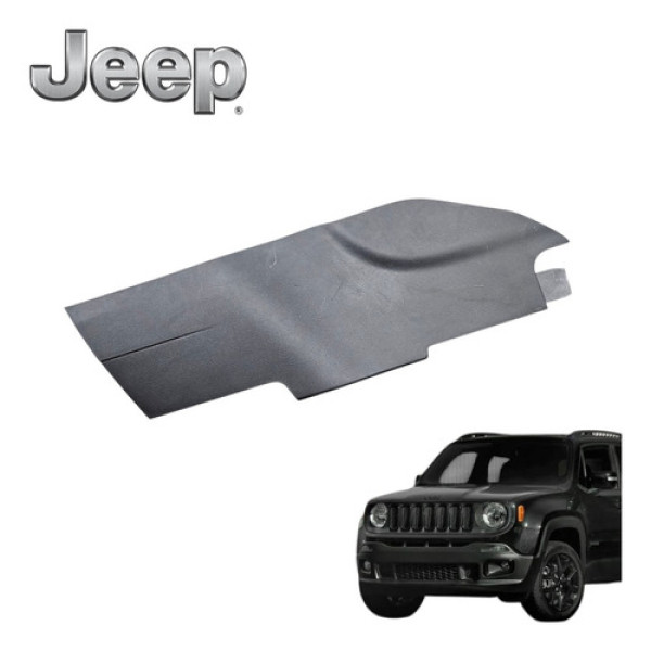 Acabamento Direito Console Jeep Renegade Flex 2016 A 2020 Preto