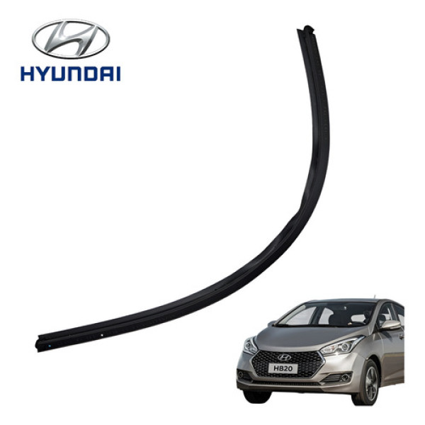 Pestana Interna Dianteira Esquerda Hyundai Hb20 Comfort 2019 Preto