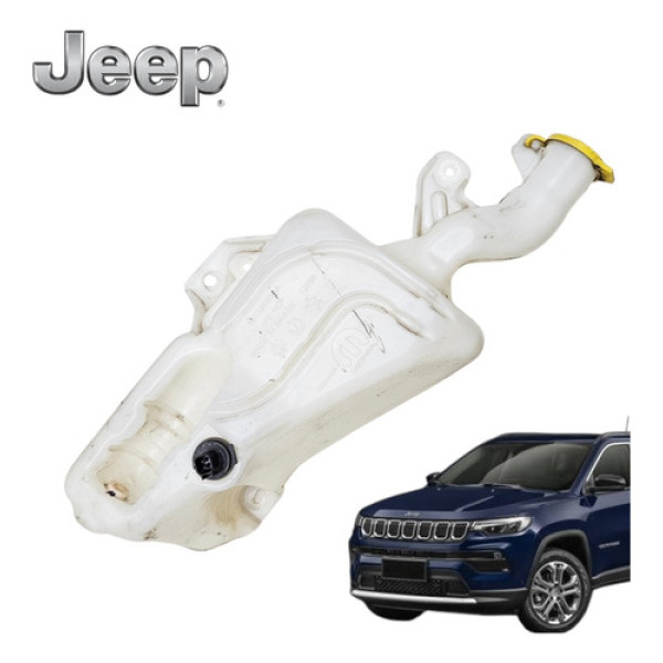 Reservatório Água Limpador Jeep Compass T270 Longitude 2022 Branco