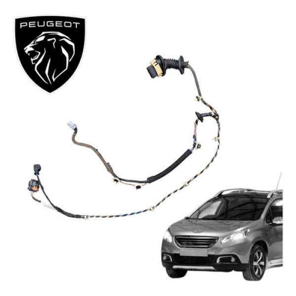 Chicote Porta Traseira Esquerda Peugeot 2008 1.6 Allure 2016