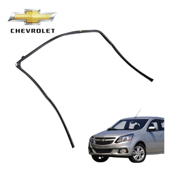 Borrcha Canaleta Dianteira Direita Chevrolet Agile Ltz 2012