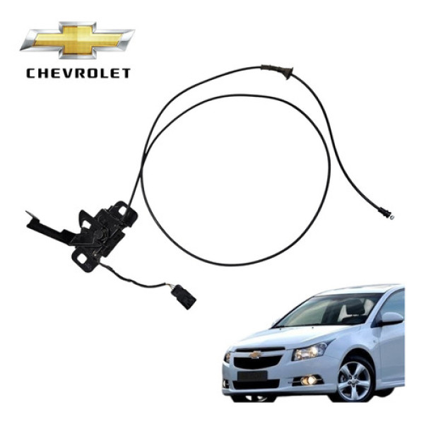 Fechadura Do Capô Chevrolet Cruze 1.8 Lt 2013 A 2015 Origina