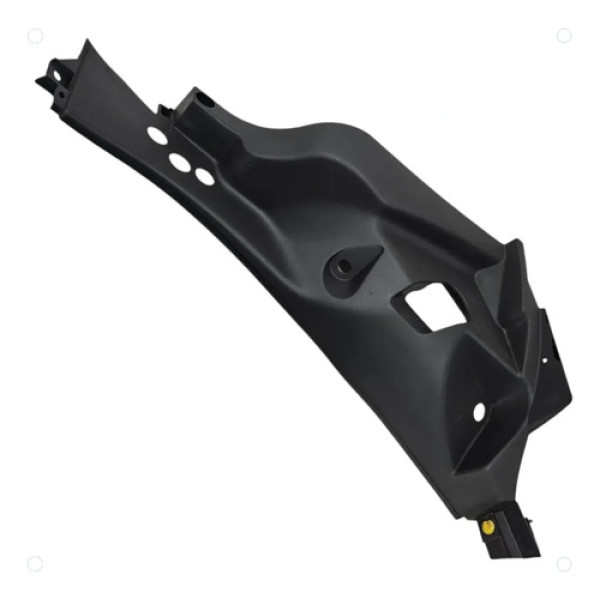 Acabamento Lateral Banco Traseiro Direito Fiat Punto Preto