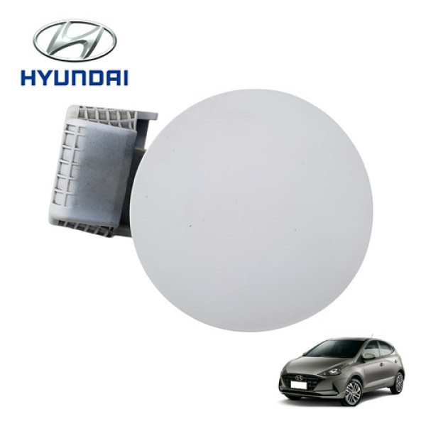 Portinhola Tampa Tanque Combustível Hyundai Hb20s 2020-2022 Branco 2022