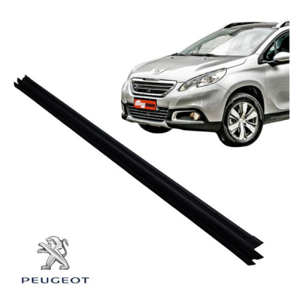 Pestana Interna Dianteira Esquerda Peugeot 2008 2015 A 2020 Preto