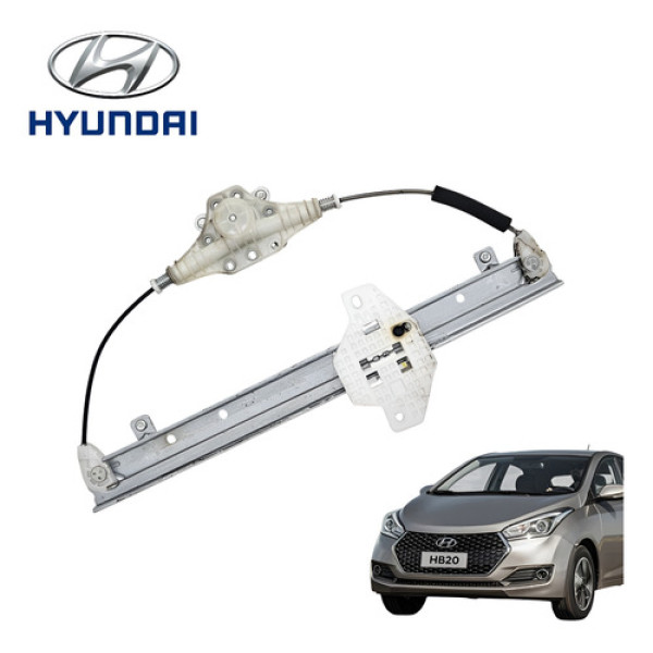 Máquina Vidro Traseira Direita Hyundai Hb20 1.0 Comfort 2019 Cinza