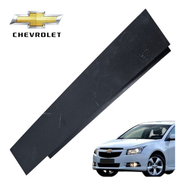 Friso Porta Traseira Esquerda Chevrolet Cruze 1.8 Lt 2013 Preto