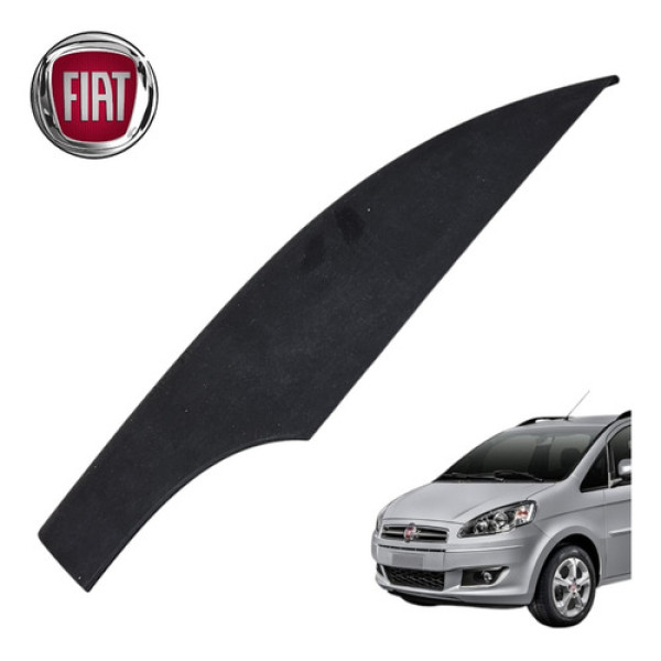 Acabamento Rack Traseiro Esquerdo Fiat Idea Attractive 2012 Preto