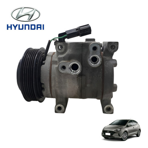 Compressor Ar Condicionado Hyundai Hb20s 2020 A 2022