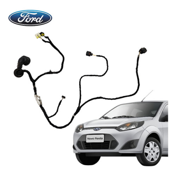 Chicote Porta Dianteira Esquerda Ford Fiesta 2004 A 2013