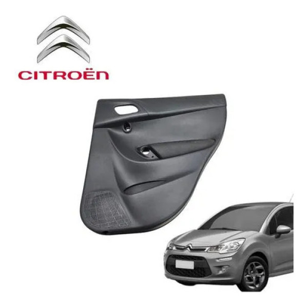 Forro Porta Traseira Direita Citroën C3 2012 A 2016 Original