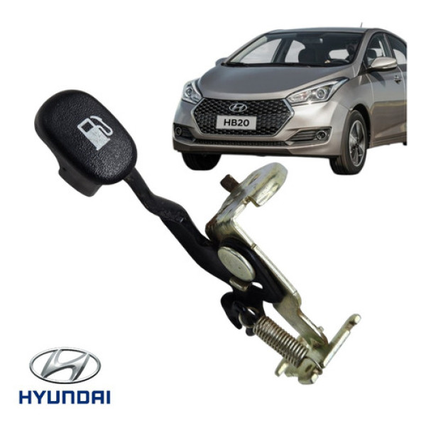 Alavanca Abertura Portinhola Tanque Hyundai Hb20 2013 A 2019
