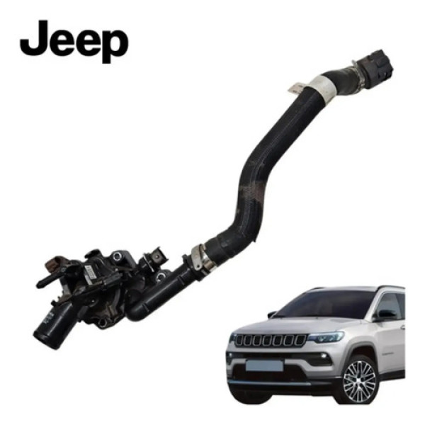 Carcaça Válvula Termostática Jeep Compass 1.3 2022 A 2025