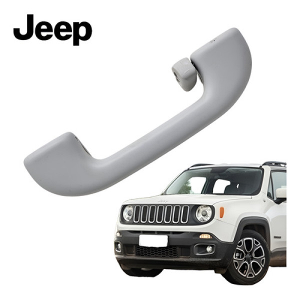 Alça Pqp Teto Traseira Esquerda Jeep Renegade 2016 A 2019 Cinza