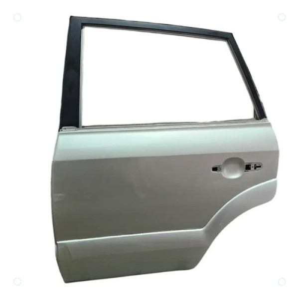 Porta Traseira Esquerda Hyundai Tucson 2005 A 2017 Prata Traseira Esquerda