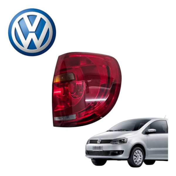 Lanterna Esquerda Vw Fox 1.0 Vht 2010 A 2014 Original Esquerdo/motorista Vermelha