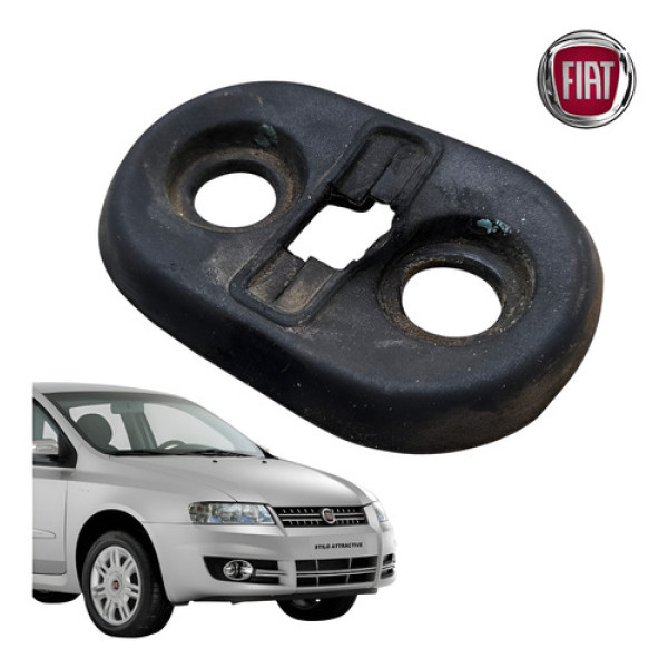 Borracha Limitador Porta Traseira Direita Fiat Stilo Orig Preto