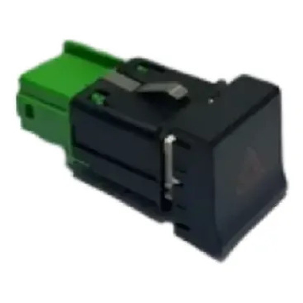 Botão Interruptor Pisca Alerta Vw Spacefox Fox 2013 A 2019 Preto