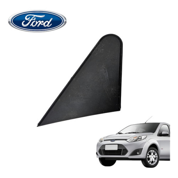 Moldura Externa Retrovisor Direito Ford Fiesta Hatch 2011 Preto