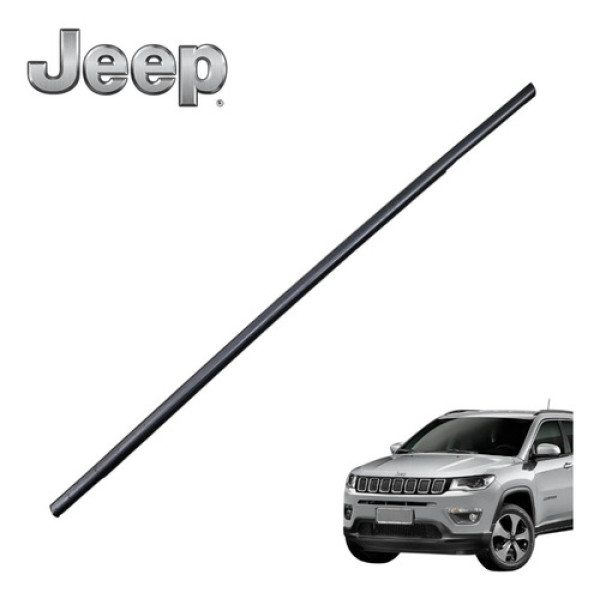 Pestana Externa Dianteira Direita Jeep Compass Limited 2018 Preto