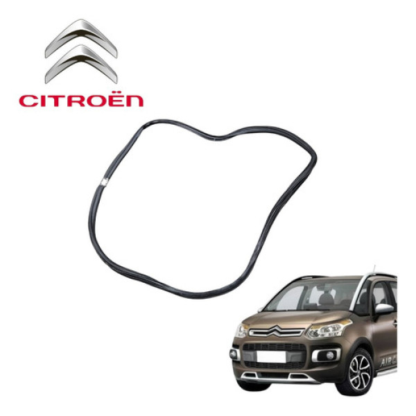Borracha Carroceria Traseira Esquerda Citroën Aircross 2011 Preto