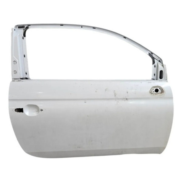 Porta Direita Fiat 500 1.4 Sport Air 2012 A 2015 Original Dianteira Direita Branco