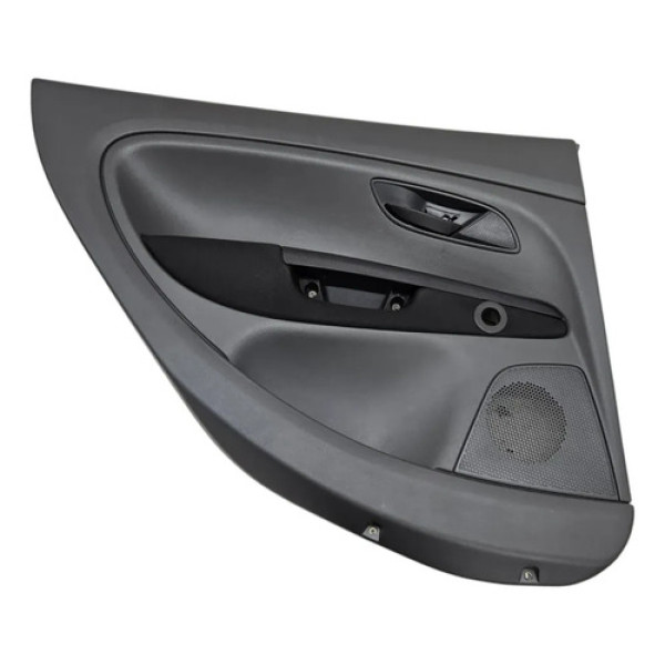 Forro Porta Traseira Esquerda Fiat Punto 2008 A 2017 Preto