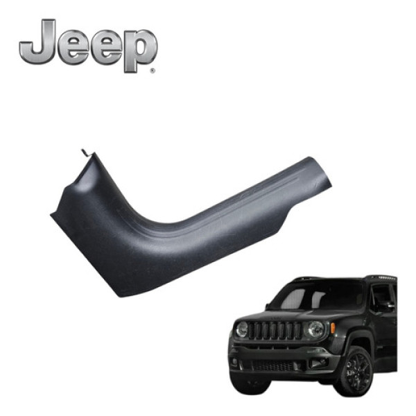 Soleira Porta Dianteira Direita Jeep Renegade 1.8 Flex 2020 Preto