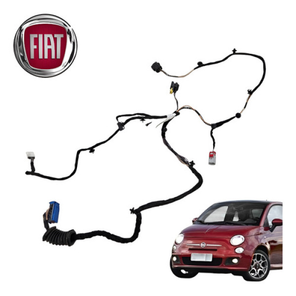 Chicote Porta Direita Fiat 500 1.4 Sport Air 2012 A 2015 Ori
