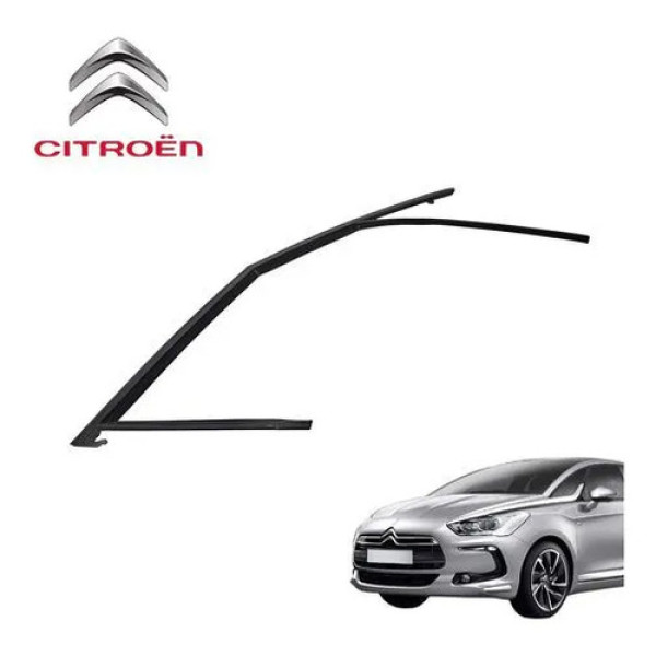 Borracha Canaleta Dianteira Direita Citroën Ds5 2013 A 2016 Preto