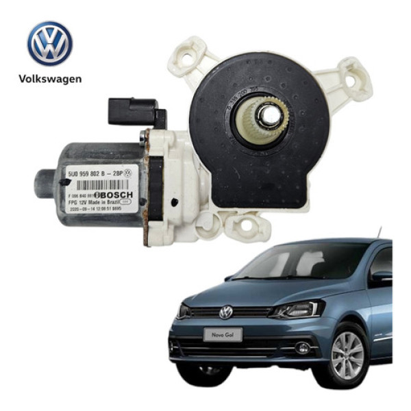 Motor Vidro Elétrico Dianteiro Esquerdo Vw Gol 2017 A 2021