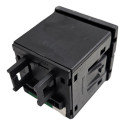 Botão Comando Pisca Alerta Trava Gm Vectra 2006 A 2011 Preto