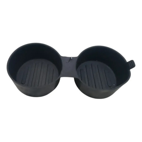 Borracha Porta Copos Console Ford Fusion 2006 A 2009 Preto
