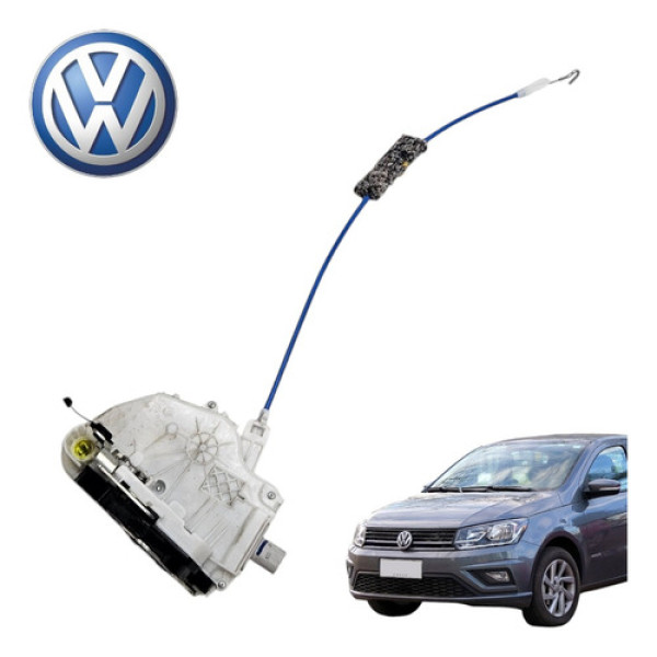 Fechadura Elétrica Dianteira Esquerda Vw Gol G7 G8 2020 Orig