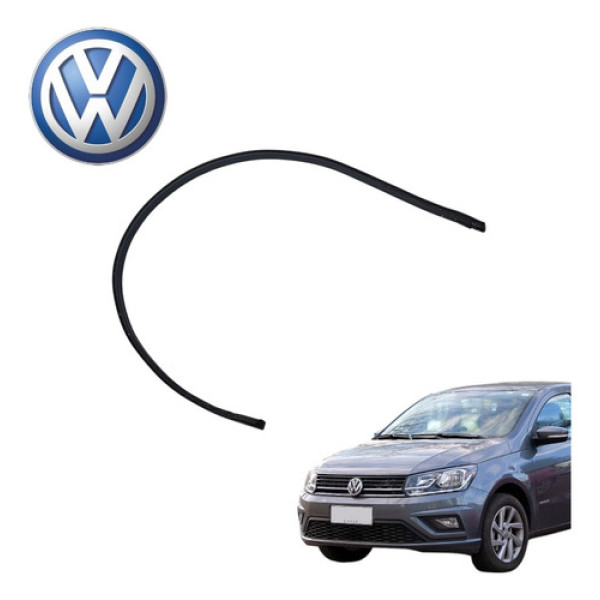 Borracha Friso Teto Esquerdo Vw Gol G7 1.6 Msi 2017 A 2022