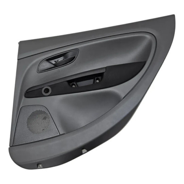 Forro Porta Traseira Direita Fiat Punto 2008 A 2017 Preto