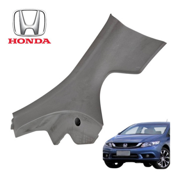 Soleira Traseira Direita Honda Civic 2.0 G9 Exr 2013 A 2016 Cinza