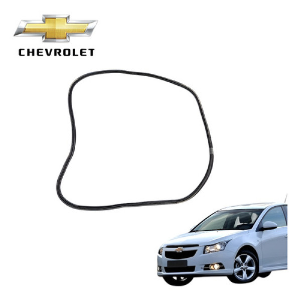 Borracha Carroceria Traseiro Esquerdo Chevrolet Cruze 2013 Preto
