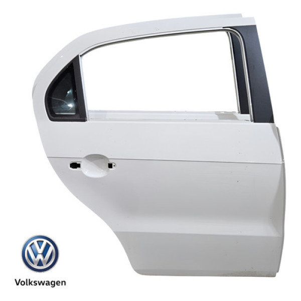 Porta Traseira Direita Vw Gol G7 G8 Original Traseira Direita Branco Branco