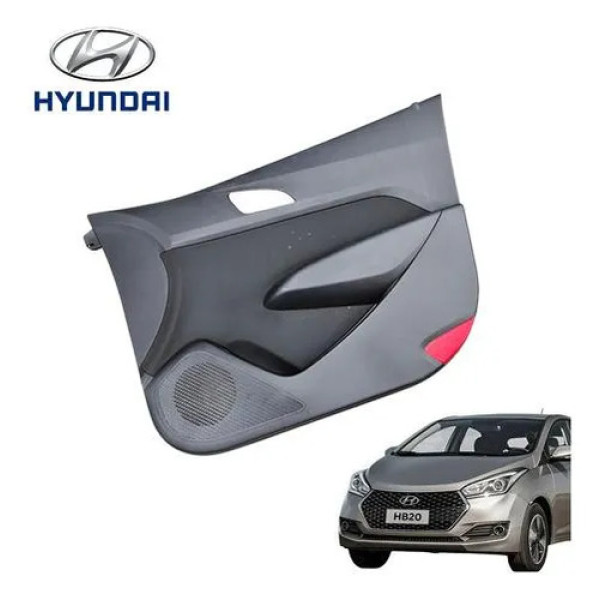 Forro Porta Dianteira Direita Hyundai Hb20 Comfort 2013 2019