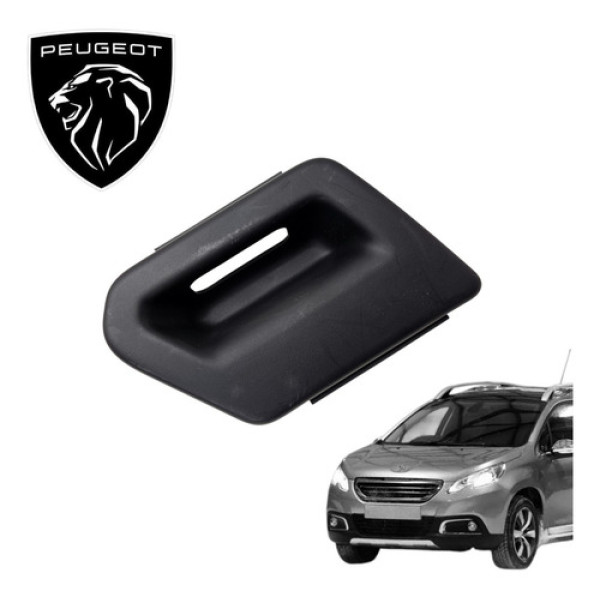 Puxador Porta Malas Esquerdo Peugeot 2008 1.6 Allure 2018 Preto Traseira