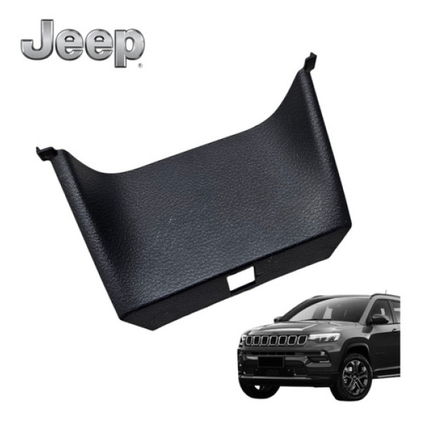Acabamento Painel Jeep Compass T270 Longitude 2021 A 2025 Preto