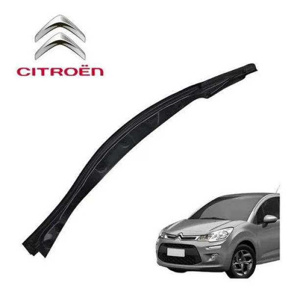 Acabamento Interno Porta Dianteira Esquerda Citroën C3 2015 Preto