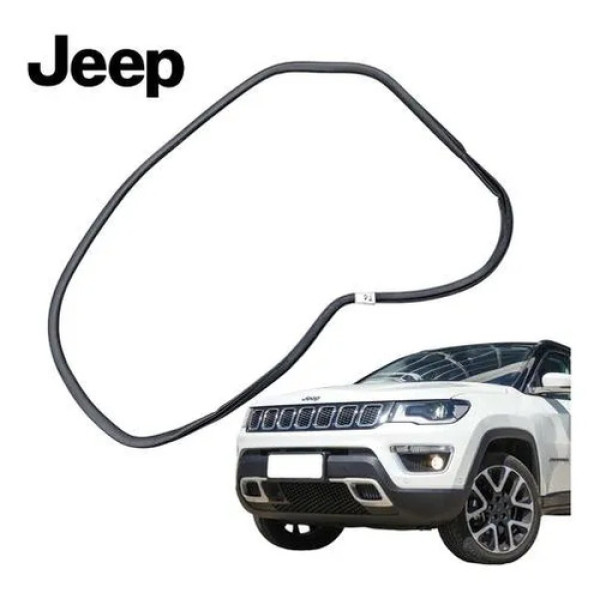 Borracha Carroceria Porta Traseira Direita Jeep Compass Pret Preto
