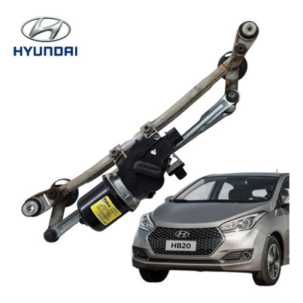 Motor Maquina Limpador Parabrisa Hyundai Hb20 2012 A 2019